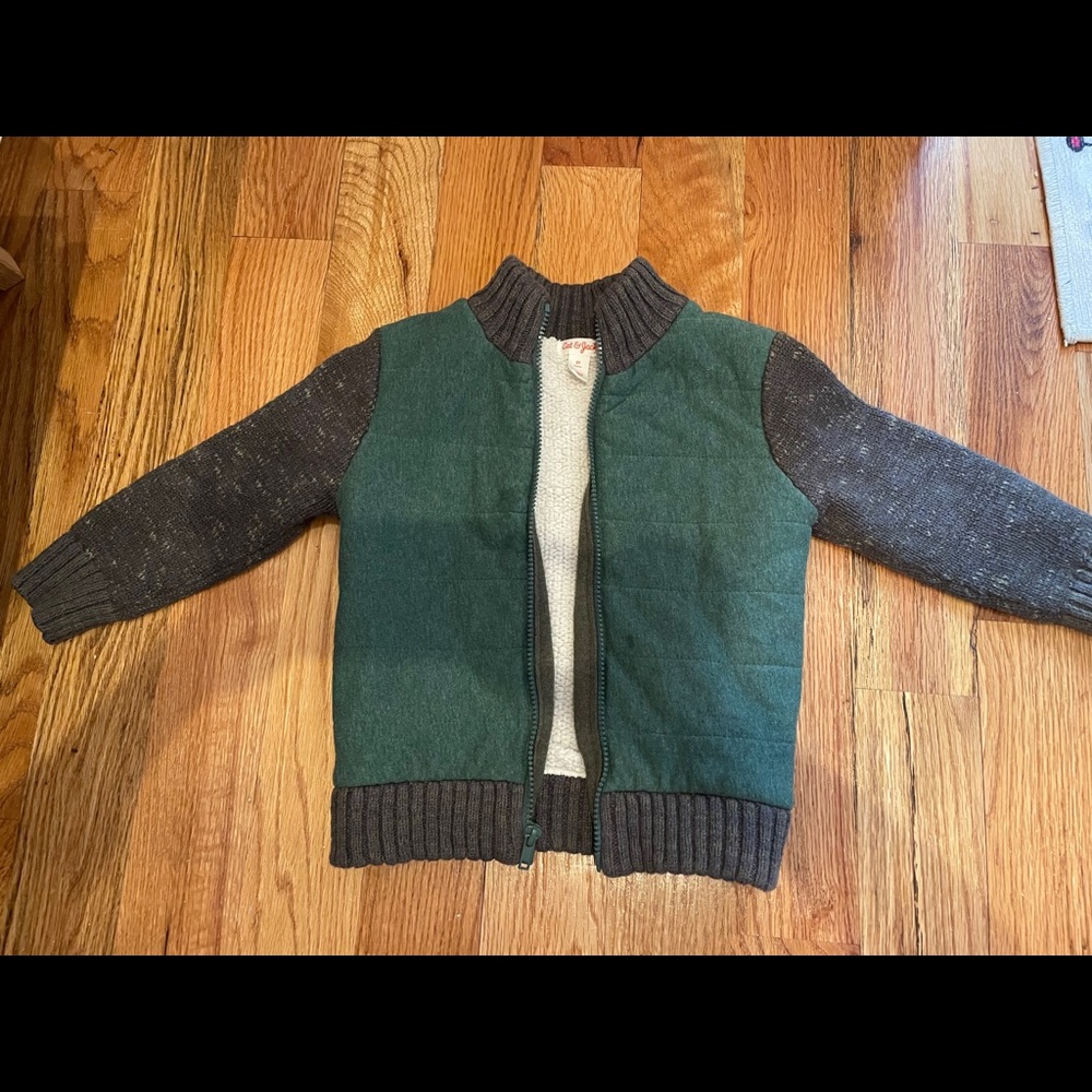 Cat & Jacket Lined Sweater